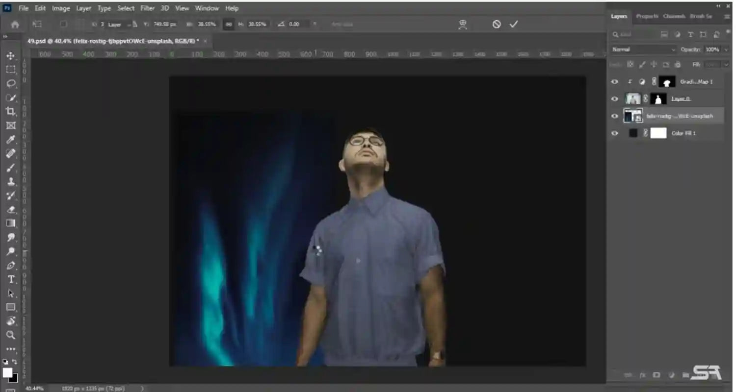 Tutorial of Making Aura Photos in Photoshop