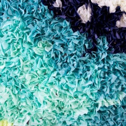 Ombre Tissue Paper backdrop