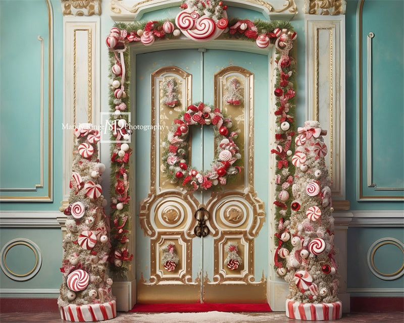 Mandy Designed Ringe Ornament Photogra Kate Backdrop Arch Christmas by