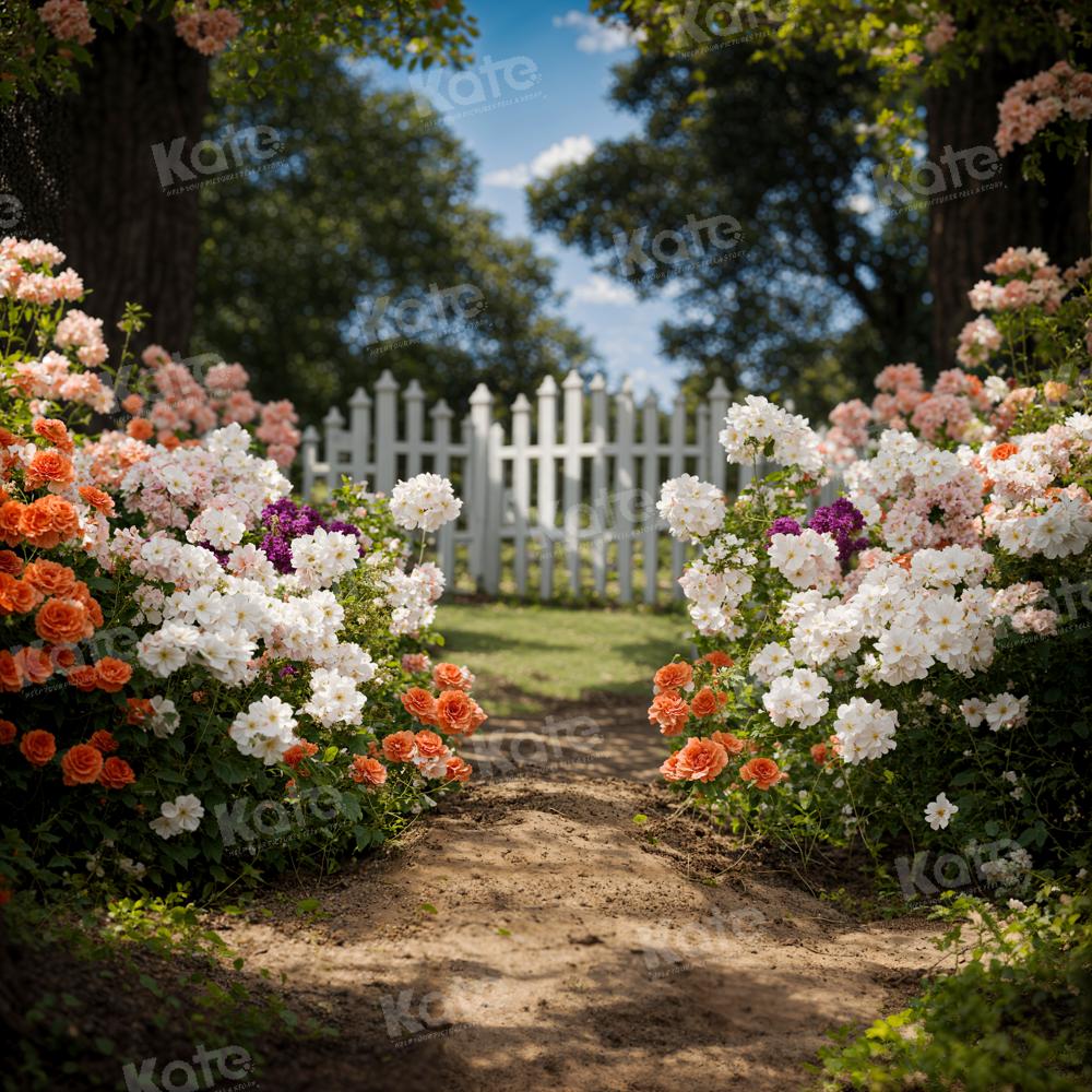 Carnation Flower Garden – Picket Fence Studios