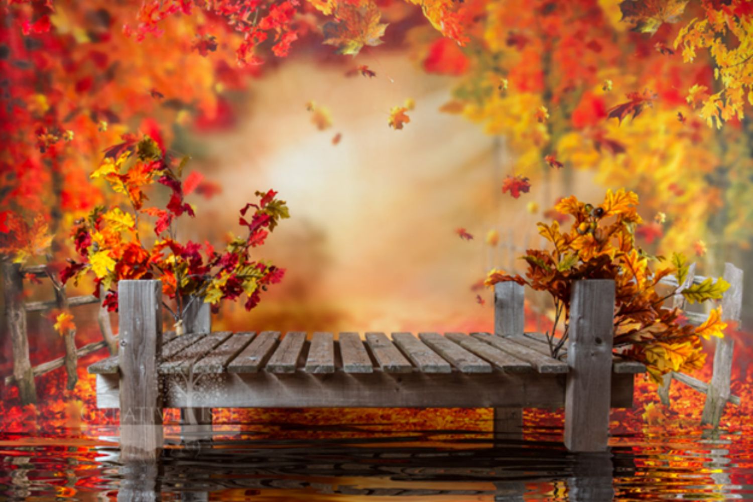 Kate Autumn Woods Backdrop Designed by Chrissie Green