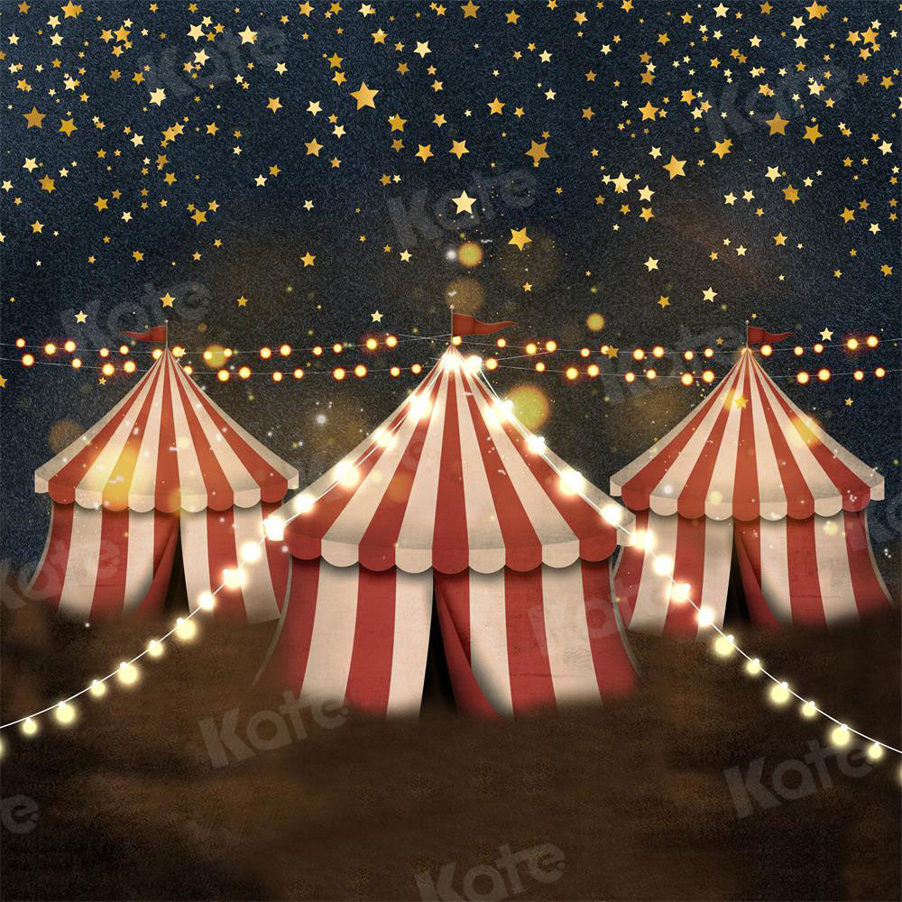 Typisch nerveus worden Buitenshuis Kate Circus Backdrop Tent Night Star for Photography – Katebackdrop