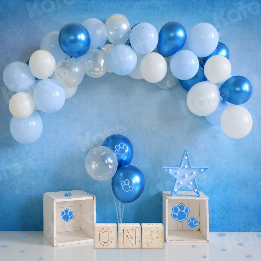 1st Birthday Balloons Cake Backdrop for Photography Party Decor lv-101 –  Dbackdrop