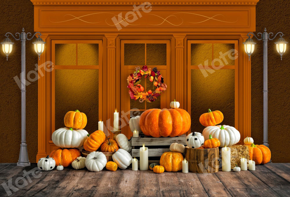 Red Autumn and Fishing Pier Fall Backdrop for Photo SBH0651 – Starbackdrop