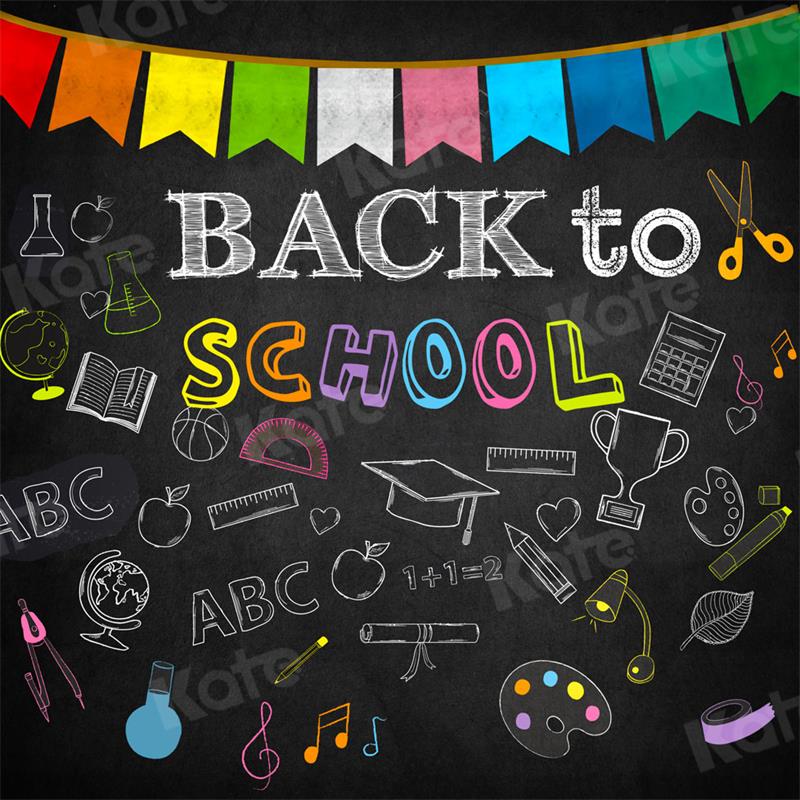 Back To School Background with Chalkboard and Pencils in Emoji Jar Stock  Photo - Image of read, copy: 74202602