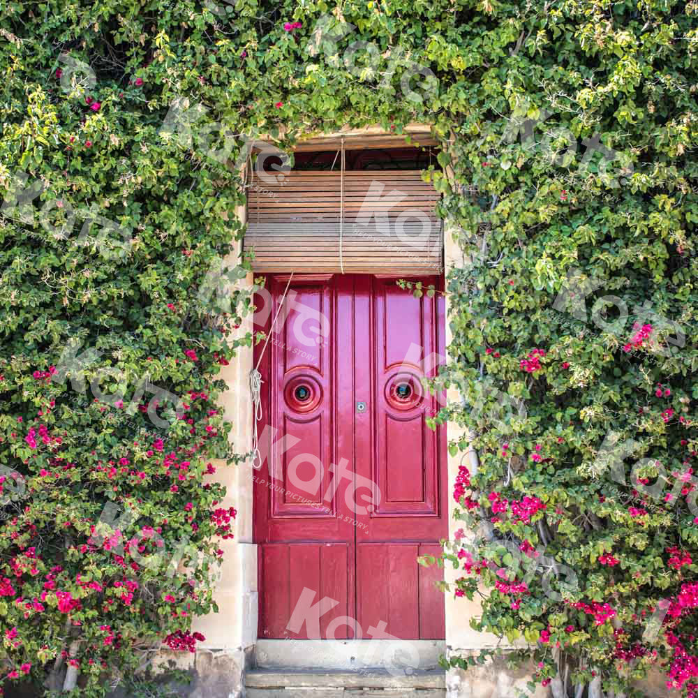 Kate Flower Garden Gate Backdrop for Photography – Katebackdrop