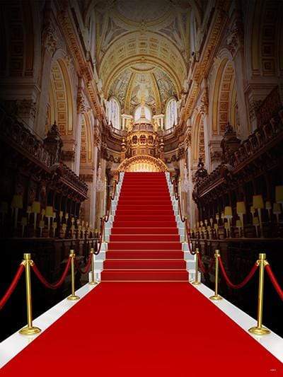 Kate Red Carpet Golden Palace Indoor Backdrop for Wedding – Katebackdrop