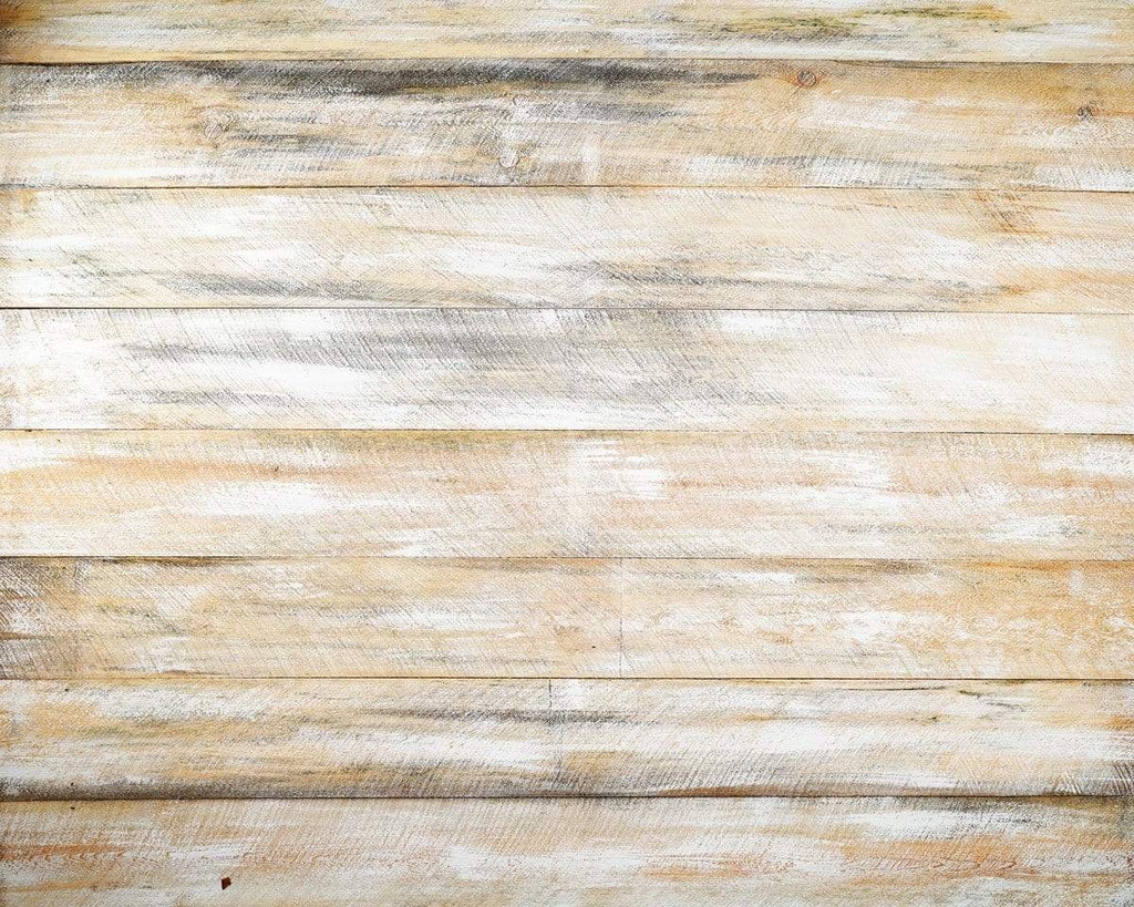 Kate White Wood Washed Barn Rubber Floor Mat Katebackdrop