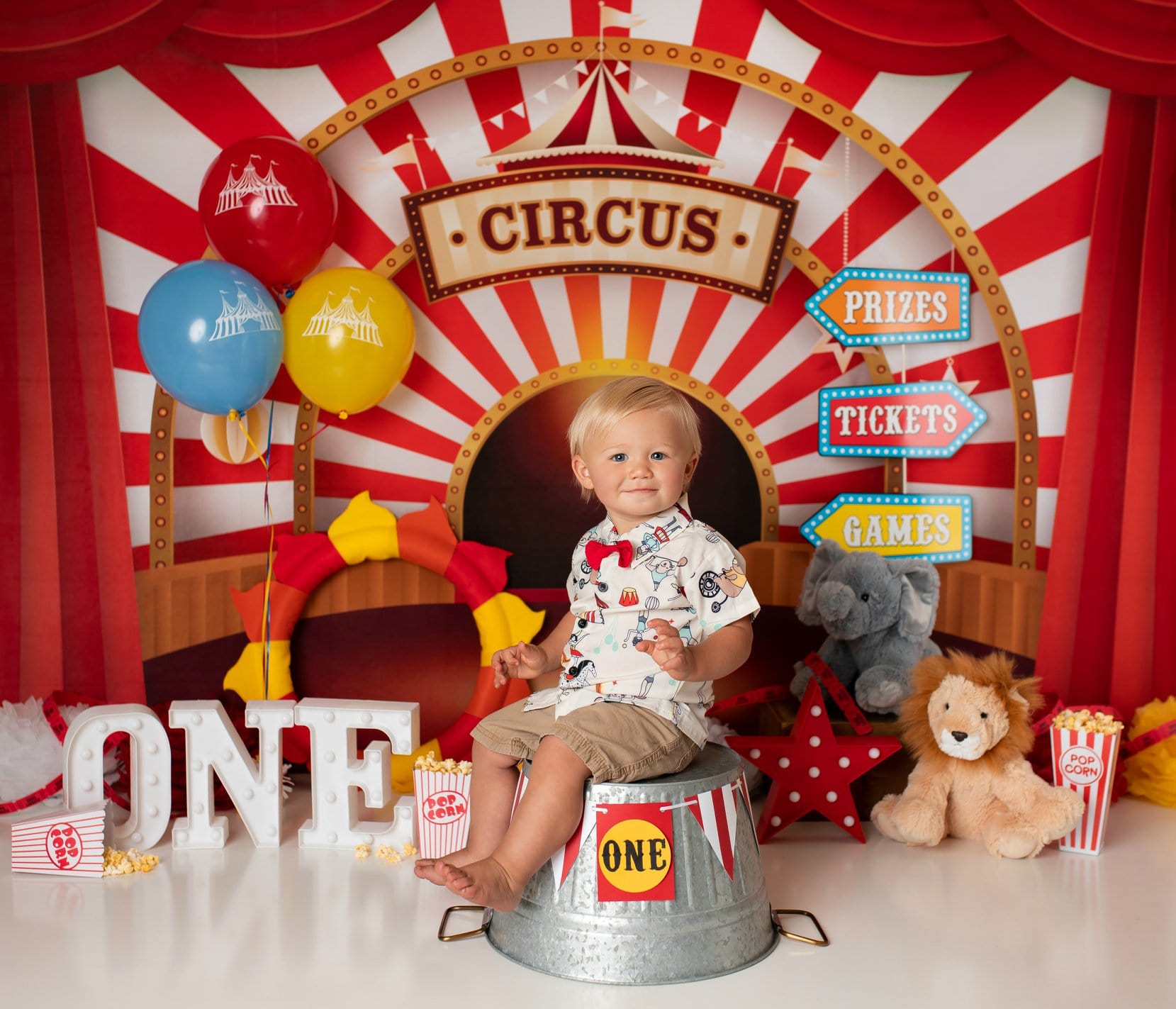 vintage circus photo shoot