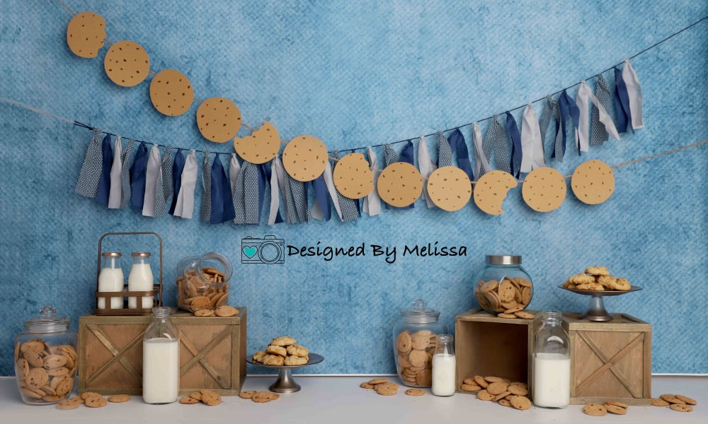 Kate Pastel Butterfly Birthday Backdrop Designed by Melissa King