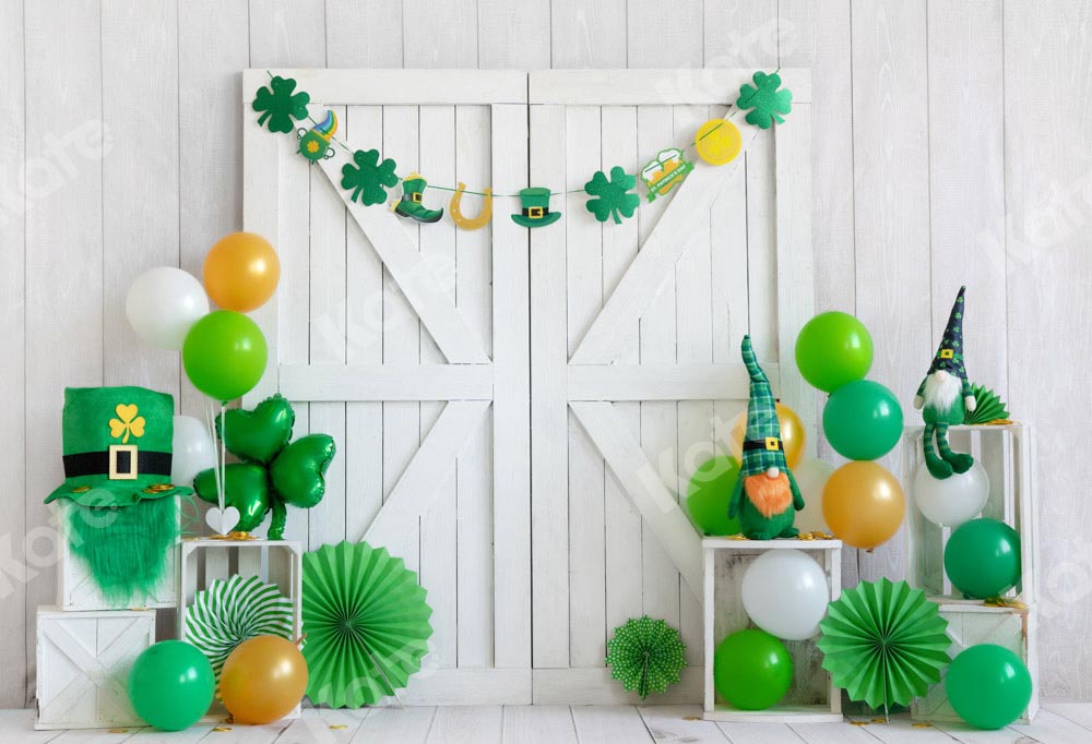 Easy Streamer Rainbow Backdrop for St. Patrick's Day - Daily Party Dish