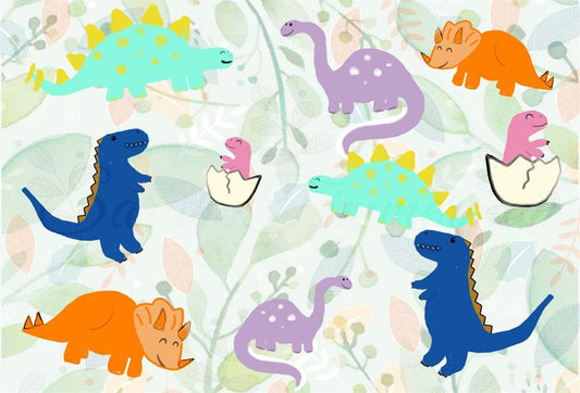 Kate Cute Dinosaur Children Backdrop Designed by Sarah Timmerman