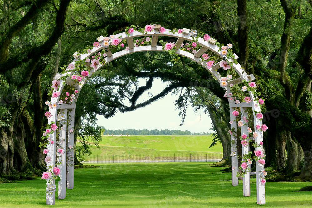Kate Wedding Backdrop Garden Flowers Arch for Photography – Katebackdrop