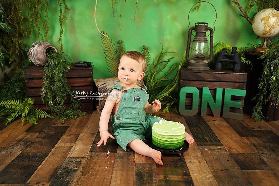 Jv Photography - Fishing theme for this first birthday session