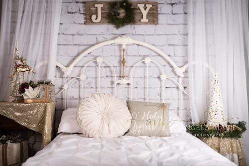 Kate Christmas Headboard Mattress Backdrop Designed By