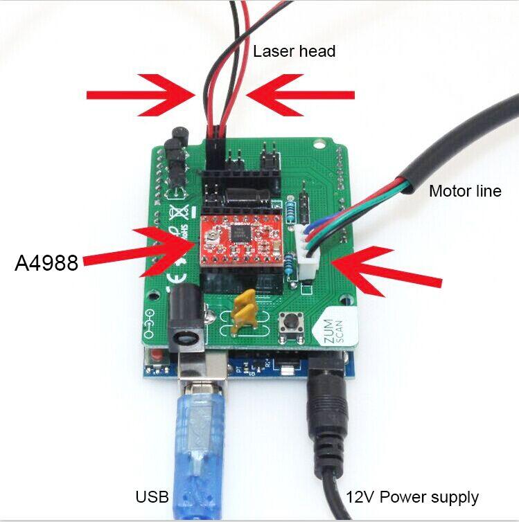 Ciclop 3d Scanner Open Source Uno R3 Controller And Zum Scan