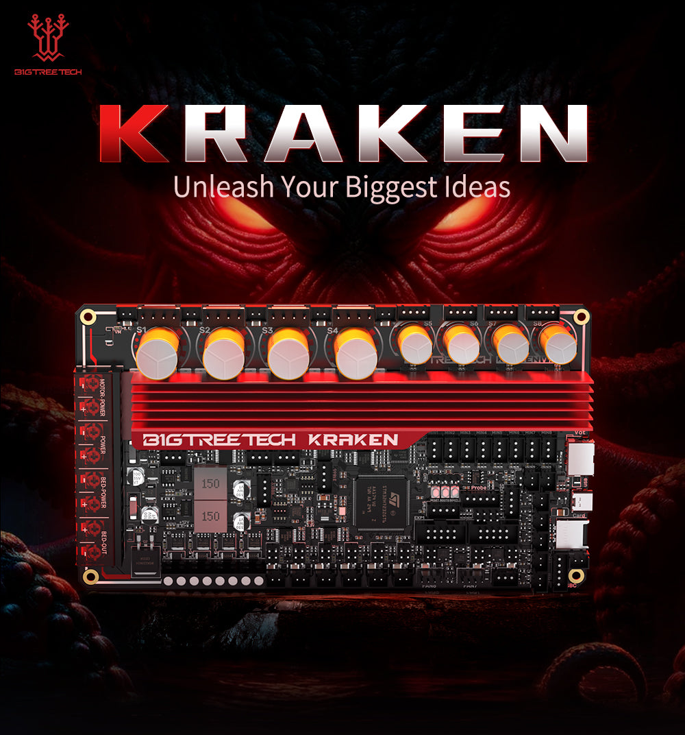 Kraken es un tablero de control para Voron PHOENIX.
