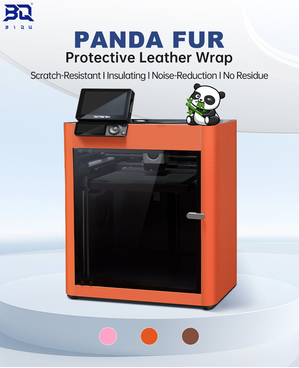 Panda Fur is a protective leather wrap which is scractch-resistant,insulating.