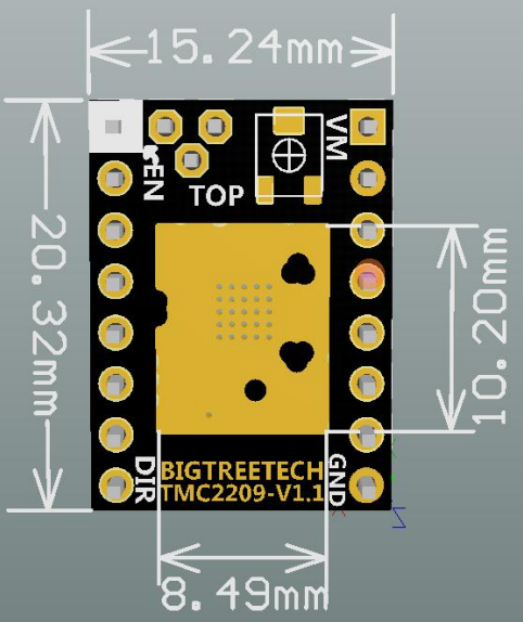 BTT Stepperdriver,tmc2209,tmc2209 driver,silent driver