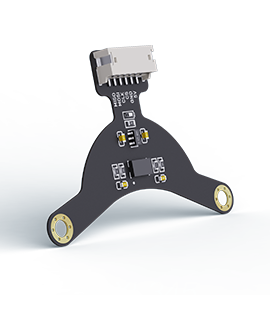 It could connect to ADXL345 via SPI port.