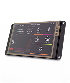 TFT35 SPI is a smaller sceen to choose to make it compatible with Manta boards.