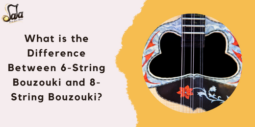 Quelle est la différence entre le bouzouki à 6 cordes et le bouzouki à 8 cordes ?