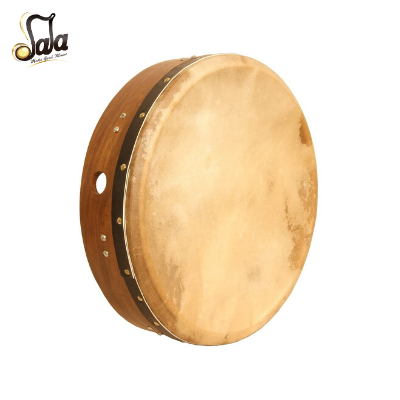 Handmade and Handcrafted Goatskin Leather Bendir - Persian Turkish Arabic  Sufi Music Instrument