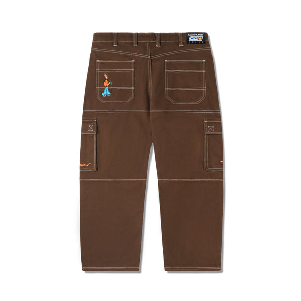 Cash Only Aleka Cargo Jeans (Brown) - CSC, Cardiff Skateboard Club - UK Skate Store