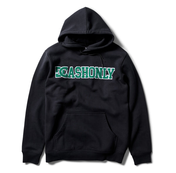 DC x Cash Only Pullover Hood (Black) - CSC, Cardiff Skateboard Club - UK Skate Store