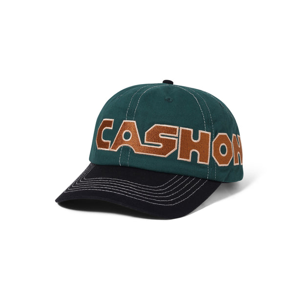 Cash Only Hold It Down Snapback Cap (Navy / Forest Green) - CSC, Cardiff Skateboard Club - UK Skate Store