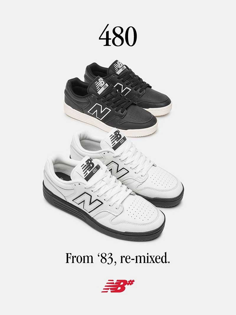 Shop New Balance Numeric 480 Yin Yang Collection, available now from CSC - CSC, Cardiff Skateboard Club - UK Skate Store