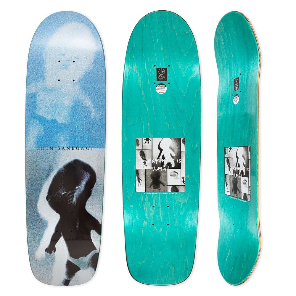 Polar Shin Sanbongi Babies 9" Deck Surf Sr Shape