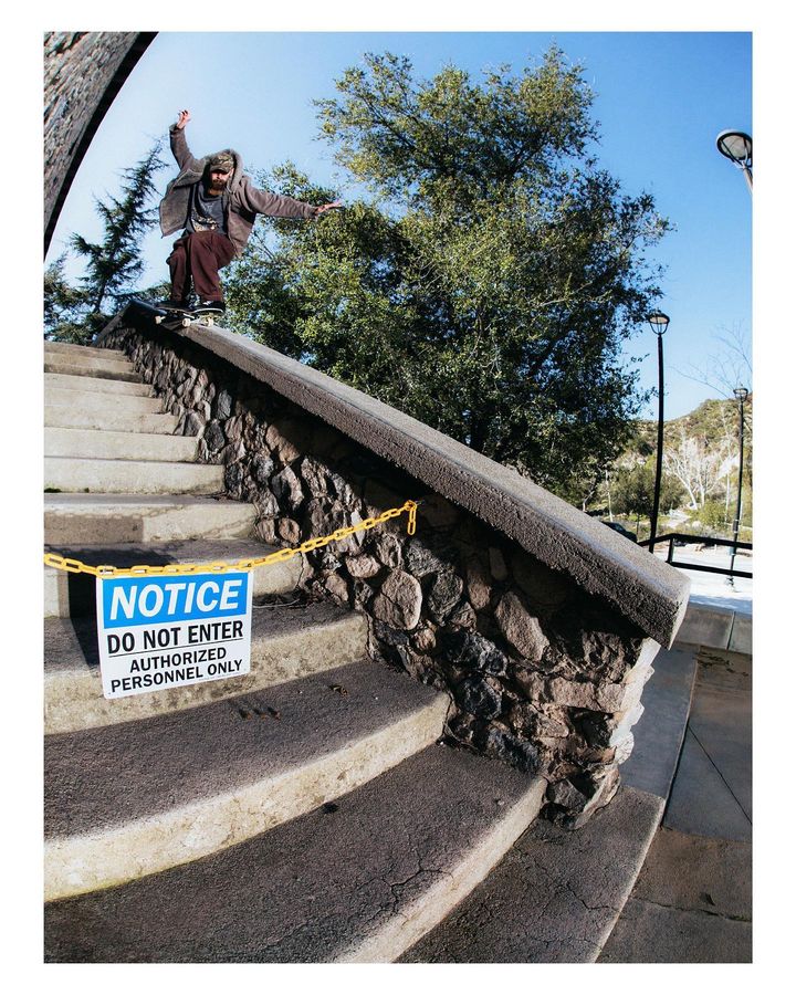 Chandler Burton Backside 5050, shot by Marco Hernandez - CSC, Cardiff Skateboard Club - UK Skate Store