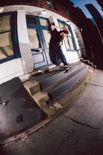 Dick Rizzo Back Lip from Closer Skate Mag Issue 5, photo by Mike Heikkila - CSC, Cardiff Skateboard Club - UK Skate Store