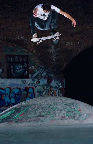 Dylan Rieder shifty kickflip at Mile End - CSC, Cardiff Skateboard Club - UK Skate Store
