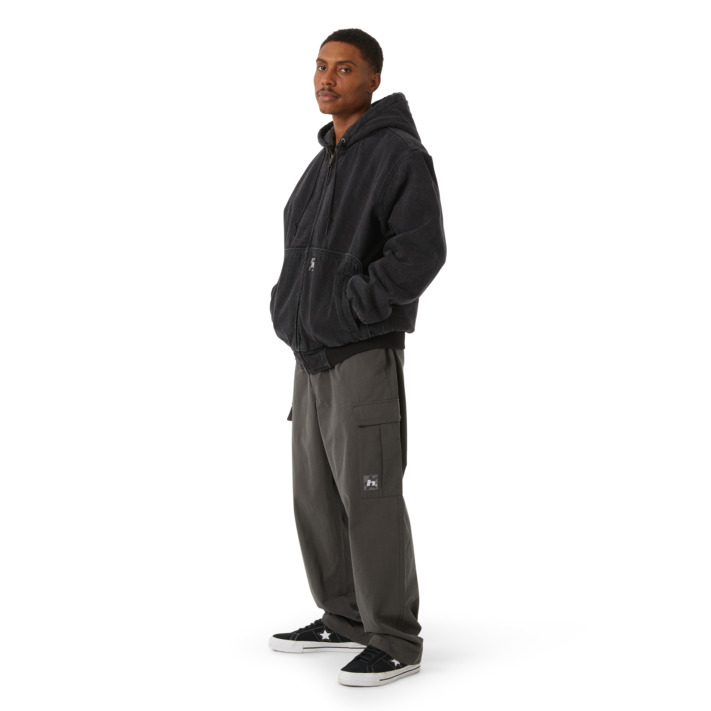 HUF Leisure Cargo Pants (Black)