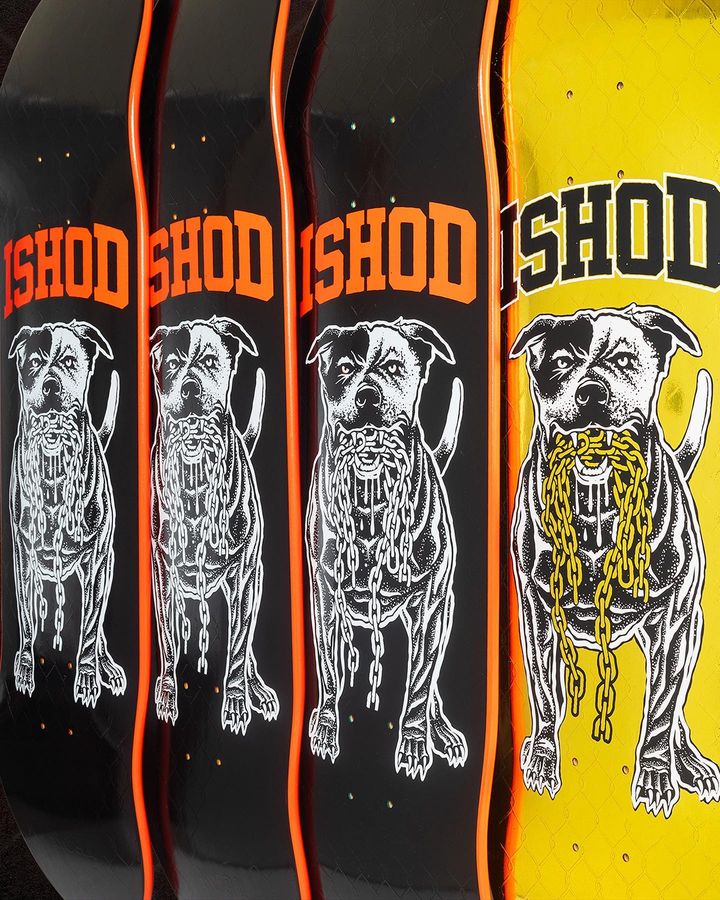 Real Ishod Wair Good Dog Skate Shop Day 2024 Decks - CSC, Cardiff Skateboard Club - UK Skate Shop