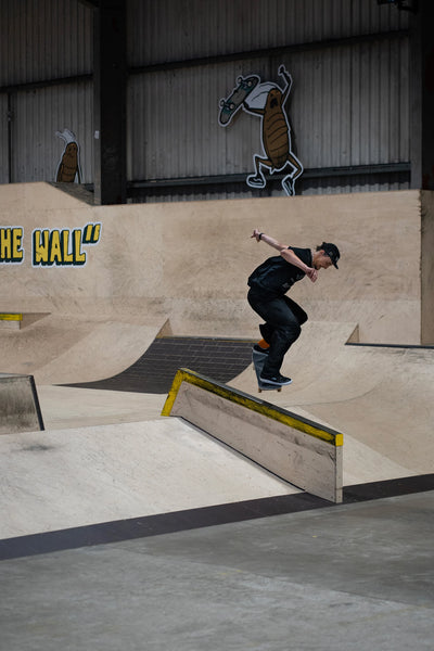 Joe Hinson Kickflip Crook, photo by Rob Whiston - CSC, Cardiff Skateboard Club - UK Skate Store