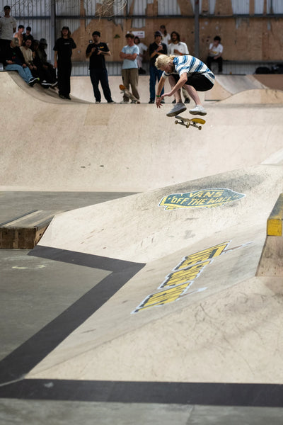 Jordan Sharkey Nollie Heelflip at Vans Shop Riot, photo by Rob Whiston - CSC, Cardiff Skateboard Club - UK Skate Store