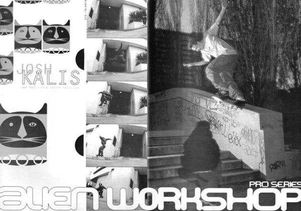 Josh Kalis Alien Workshop Timecode Switch Backside Tailslide Hubba Hideout - CSC, Cardiff Skateboard Club - UK Skate Store