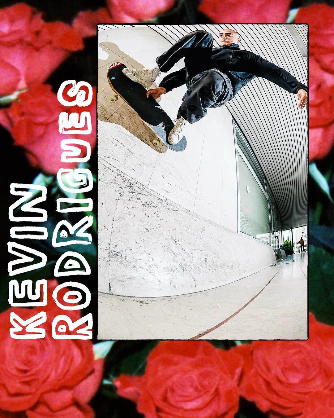 Kevin Rodrigues Roses Ad for Polar Skate Co