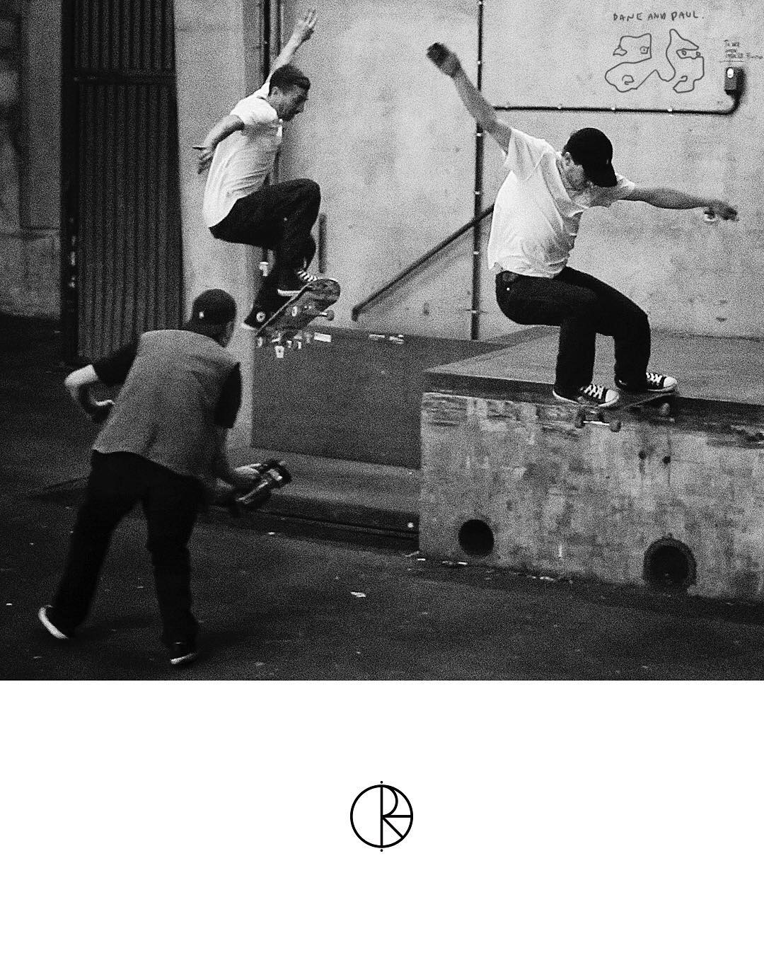 Paul Grund and Dane Brady for Polar Skate Co, photo by Fabien Fuchs