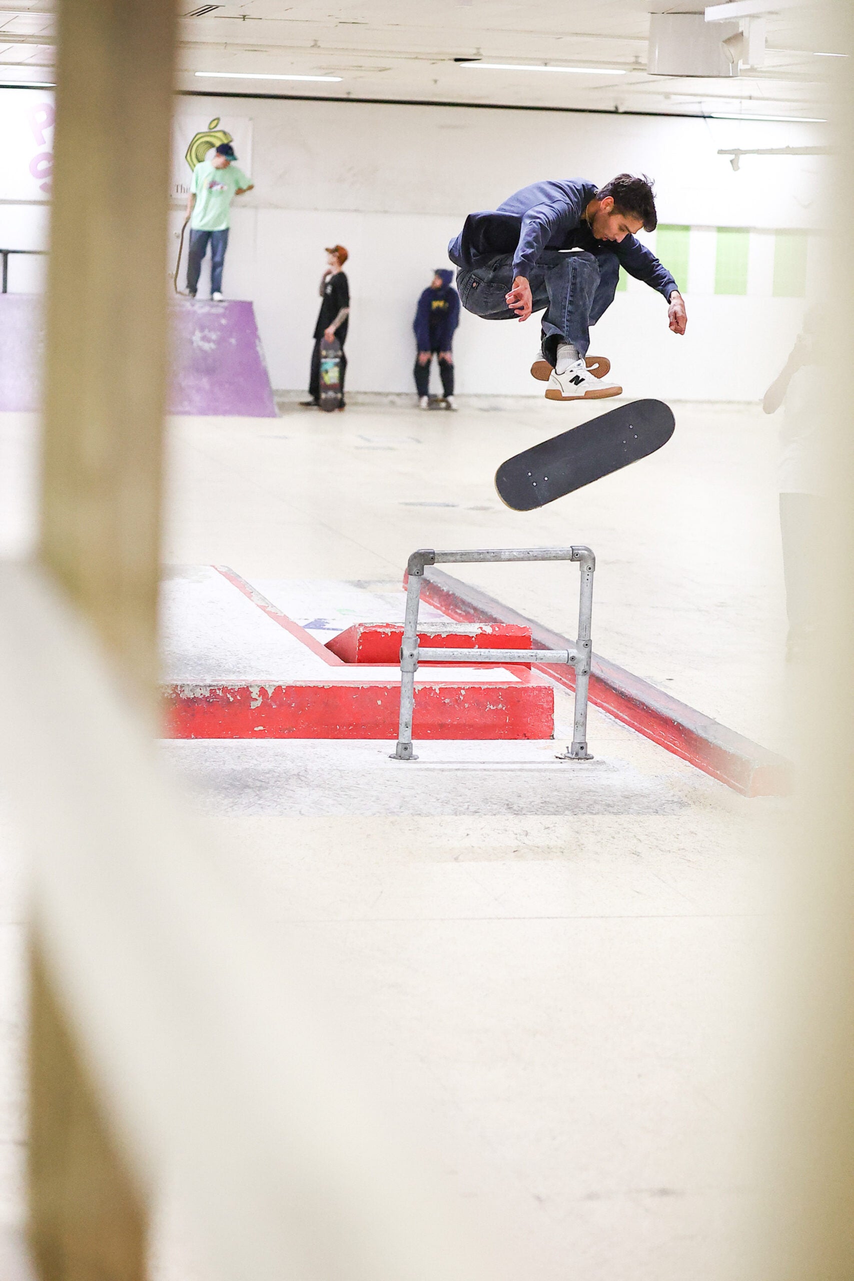 Tom Knox 360 Flip at Pitt Street Skatepark, photo by Davide Biondani - CSC, Cardiff Skateboard Club - UK Skate Shop