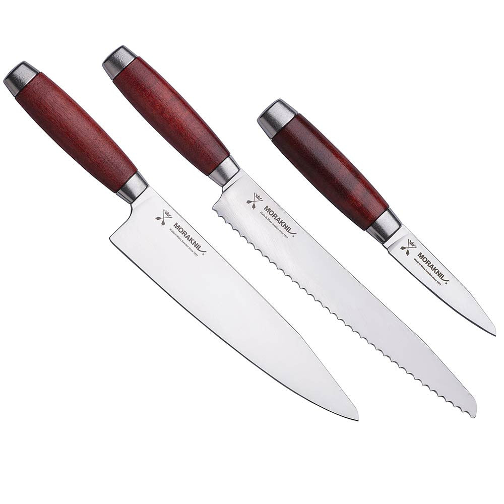 Morakniv Mora Of Sweden Classic 18910 Set Of 3 Kitchen Knives