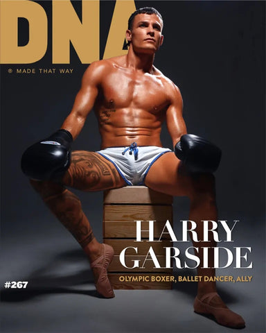Harry Garside cover of DNA magazine
