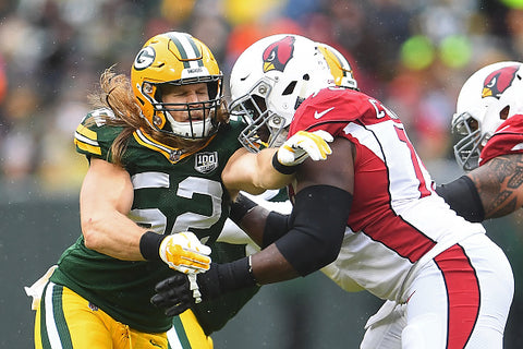 clay matthews in action arm muscles 
