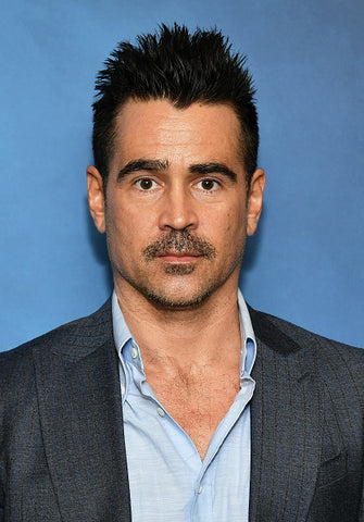 Colin farrell in blue shirt and jacket