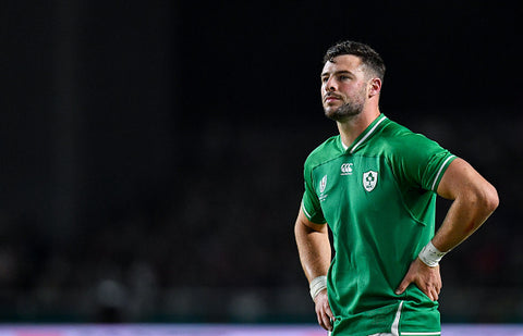 Robbie Henshaw green rugby top
