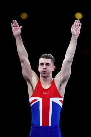 Max Whitlock with union jack top