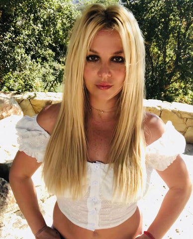Britney Spears poses from Instagram